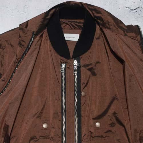 BED J.W. FORD(ベッドフォード)のLayered MA-1 BROWNの通販