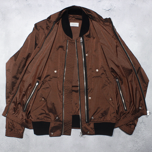 BED j.w. FORD】Layered MA-1(BROWN) | - RARE OF THE LOOP