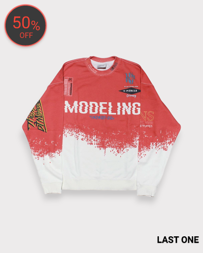 <img class='new_mark_img1' src='https://img.shop-pro.jp/img/new/icons20.gif' style='border:none;display:inline;margin:0px;padding:0px;width:auto;' />IroquoisMODELING SWEATSHIRTS(RED) 35,200-