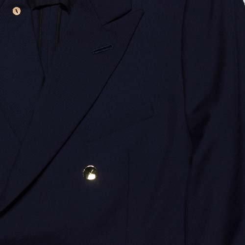BED j.w. FORD】Double Breasted Jacket(NAVY) | - RARE OF THE LOOP