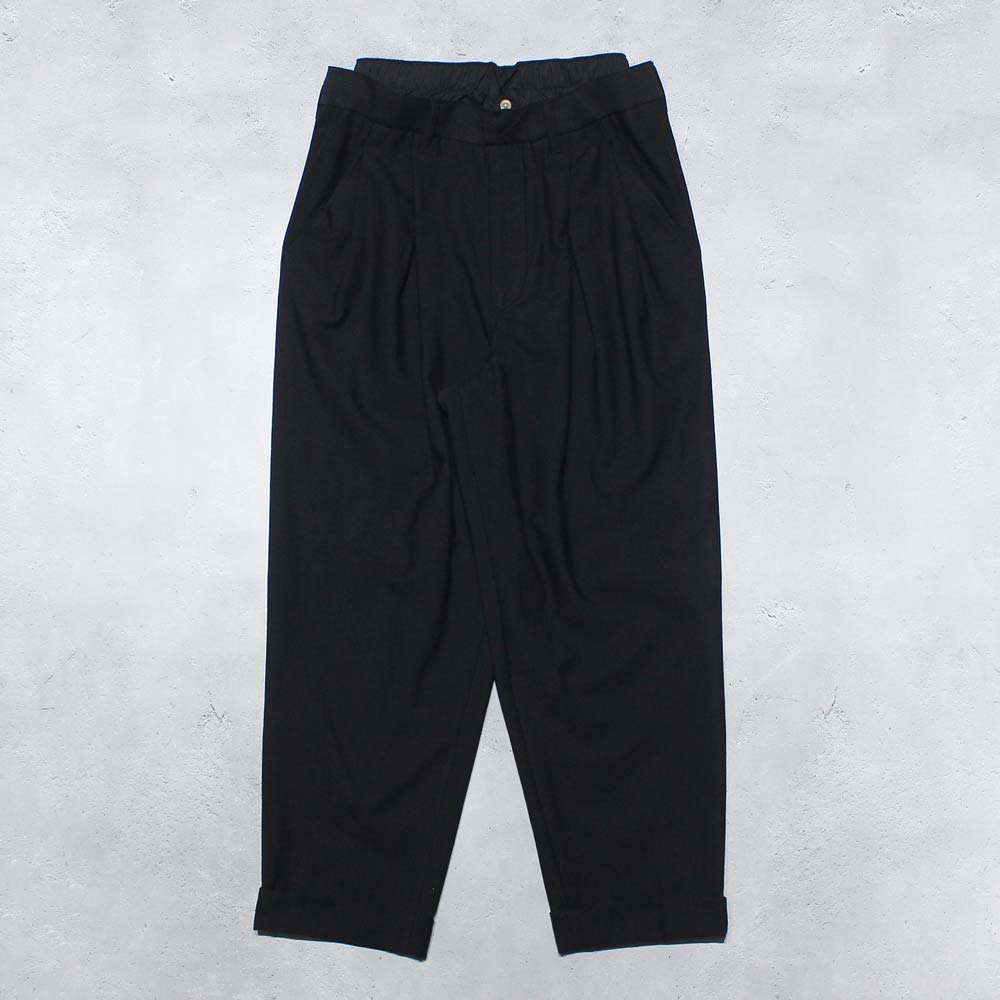 BED j.w. FORD】Double Waist Pants ver.1(BLACK) | - RARE OF THE LOOP