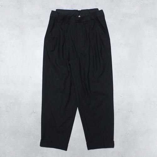 BED j.w. FORDDouble Waist Pants ver.1(BLACK)