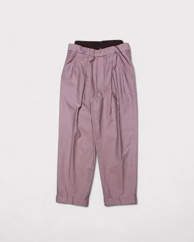 <img class='new_mark_img1' src='https://img.shop-pro.jp/img/new/icons20.gif' style='border:none;display:inline;margin:0px;padding:0px;width:auto;' />BED j.w. FORDDouble Waist Pants ver.1(LAVENDER)