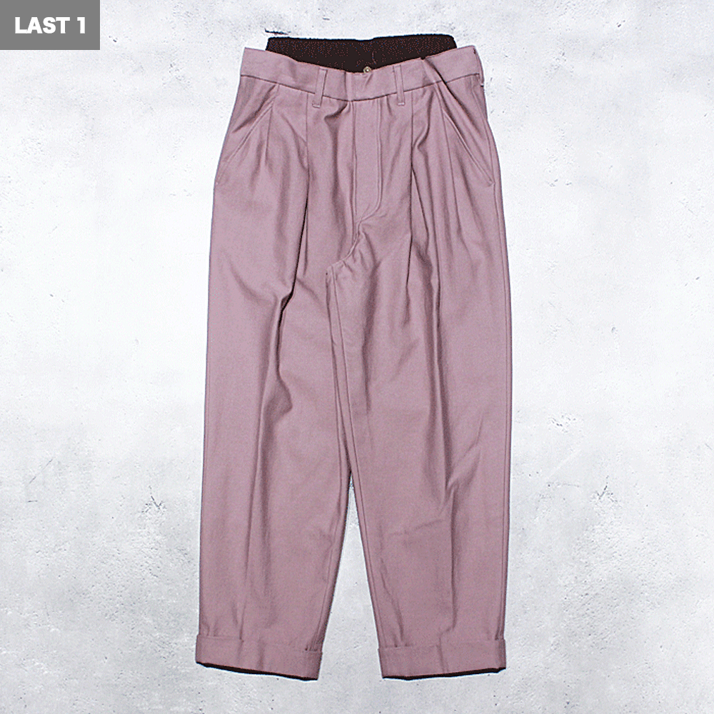 <img class='new_mark_img1' src='https://img.shop-pro.jp/img/new/icons8.gif' style='border:none;display:inline;margin:0px;padding:0px;width:auto;' />BED j.w. FORDDouble Waist Pants ver.1(LAVENDER)
