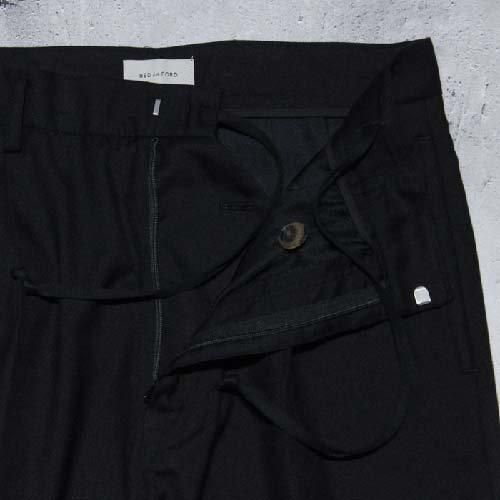 BED j.w. FORD】Baggy Pants ver.2(BLACK) | - RARE OF THE LOOP