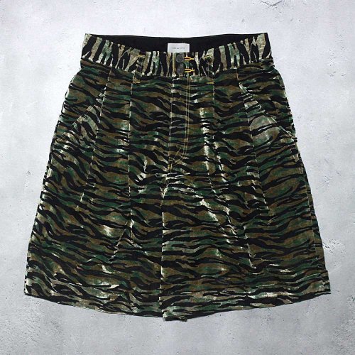 BED j.w. FORDVelvet Cargo Shorts(FOREST)