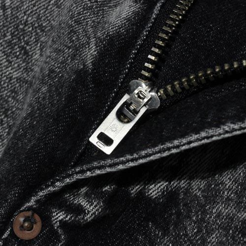 シュガーヒル アシッドウォッシュドモダンデニムワイドトラウザー