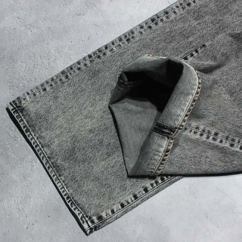 sugarhill 24SS ダブルニーワイドデニム acid black sugarhill 24SS
