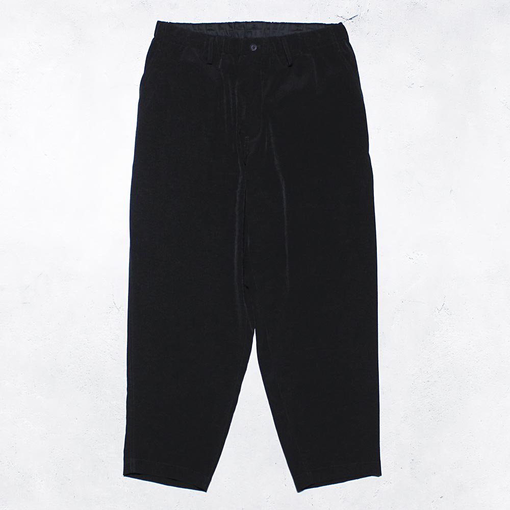 【Yohji Yamamoto POUR HOMME】Ta TUXEDO U-DOUBLE STITCH ELASTIC PANTS RARE  OF THE LOOP