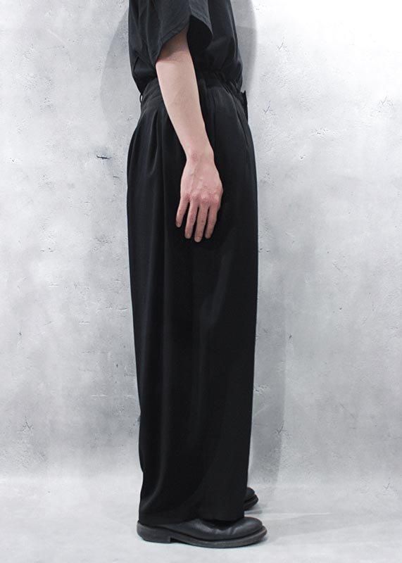 Yohji Yamamoto POUR HOMME】Ta TUXEDO 12 TUCKS PANTS | - RARE Yohji Yamamoto POUR HOMME】Ta TUXEDO 12 TUCKS PANTS | - RARE
