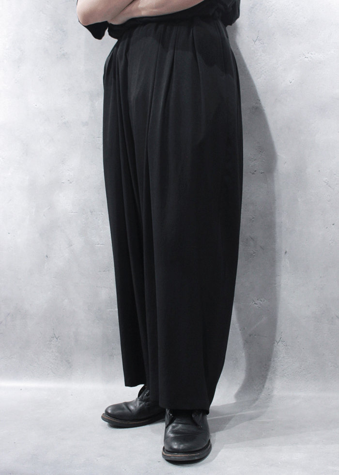 Yohji Yamamoto POUR HOMME】TaタキシードG-12本タックパンツ | - RARE