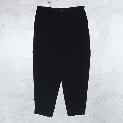 Yohji Yamamoto POUR HOMMETa TUXEDO W-SINGLE WELT PK STRING PANTS