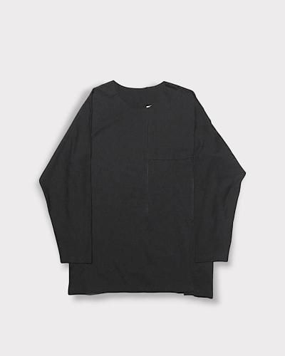 <img class='new_mark_img1' src='https://img.shop-pro.jp/img/new/icons20.gif' style='border:none;display:inline;margin:0px;padding:0px;width:auto;' />Yohji Yamamoto POUR HOMME30/-PATCHWORK JERSEY SHEER SWITCHING LONG SLEEVE T