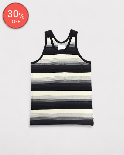 <img class='new_mark_img1' src='https://img.shop-pro.jp/img/new/icons20.gif' style='border:none;display:inline;margin:0px;padding:0px;width:auto;' />SUGARHILLMULTI STRIPE TANK TOP(BLACK STRIPE) 20,900-