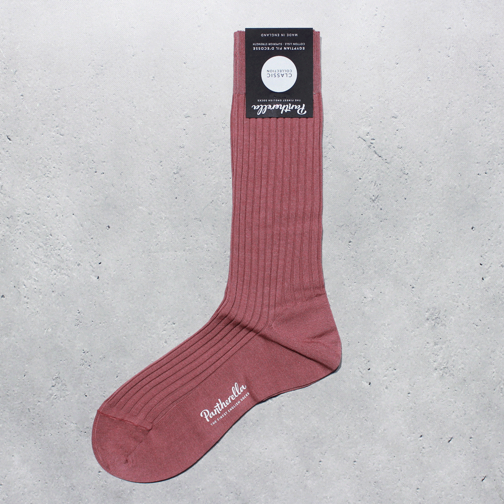 <img class='new_mark_img1' src='https://img.shop-pro.jp/img/new/icons8.gif' style='border:none;display:inline;margin:0px;padding:0px;width:auto;' />PantherellaDANVERS Business Socks 5614(Rose Pink)