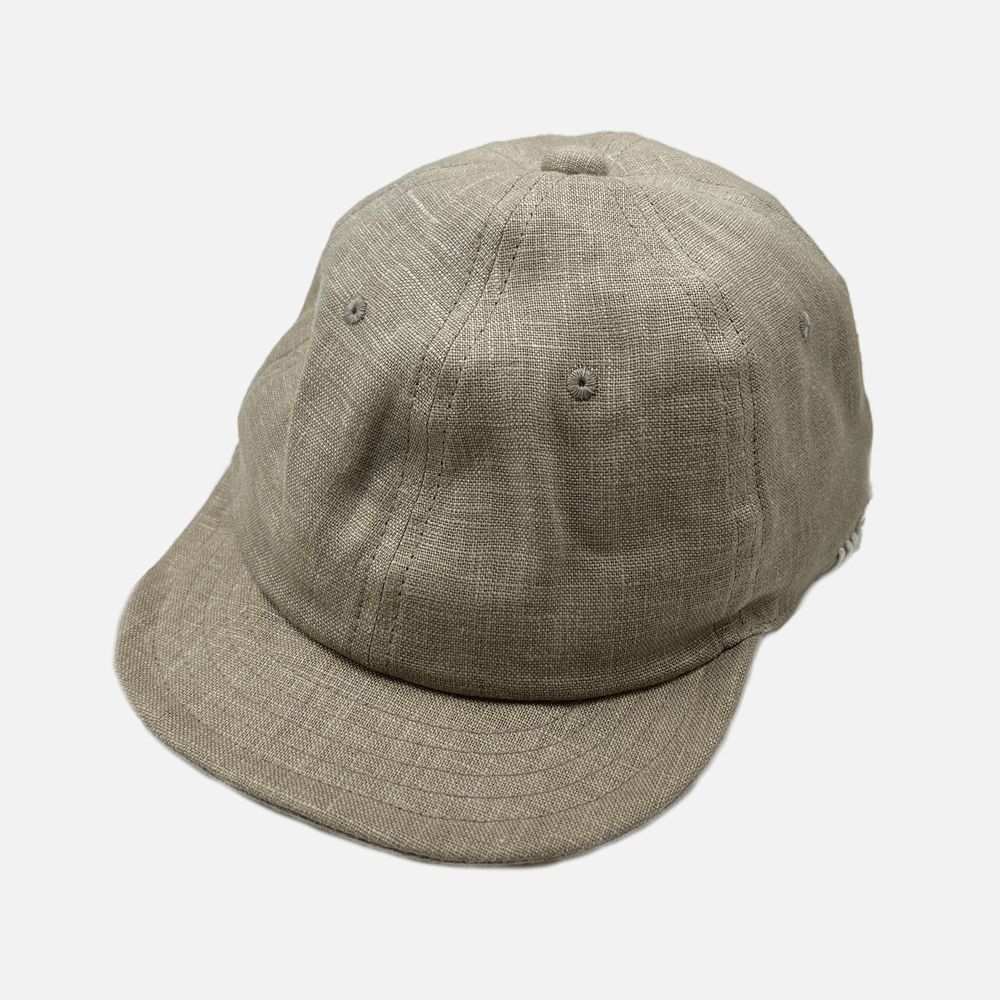 <img class='new_mark_img1' src='https://img.shop-pro.jp/img/new/icons8.gif' style='border:none;display:inline;margin:0px;padding:0px;width:auto;' />HUNTISMFrench Linen Umpire Cap(Beige)