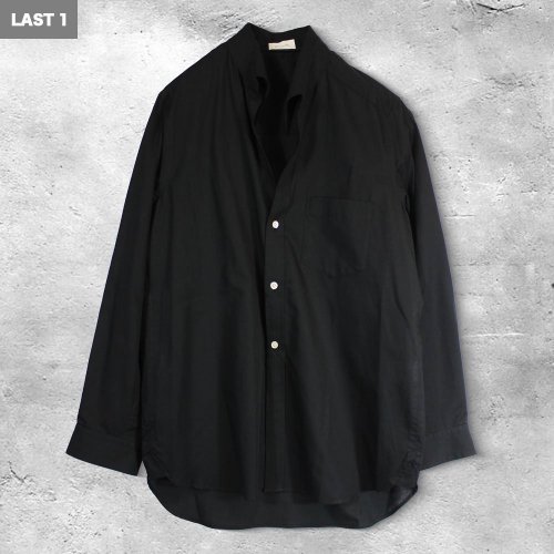 <img class='new_mark_img1' src='https://img.shop-pro.jp/img/new/icons8.gif' style='border:none;display:inline;margin:0px;padding:0px;width:auto;' />BED j.w. FORDInversion Collar Shirts ver.1 (Black)