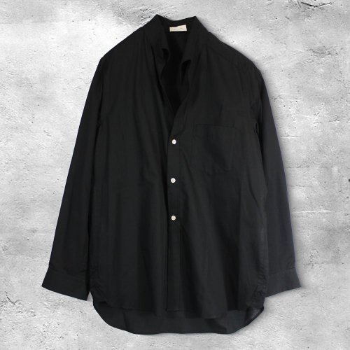 BED j.w. FORDInversion Collar Shirts ver.1 (Black)