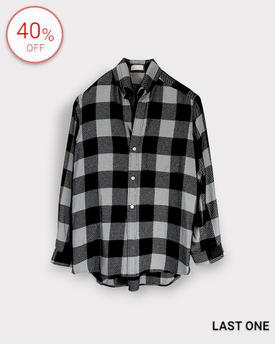BED j.w. FORDInversion Collar Shirts ver.2 (WhiteBlack) 69,300-