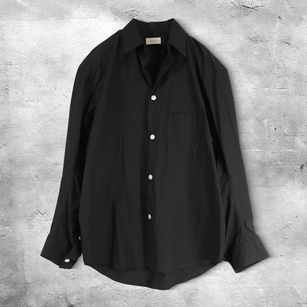 BED j.w. FORD Wide Sleeve Shirts ver.1 (Black) | bed j.w. ford shirts｜ベッドフォード  シャツ｜ bed j.w. ford 通販｜- 仙台セレクトショップ RARE OF THE LOOP