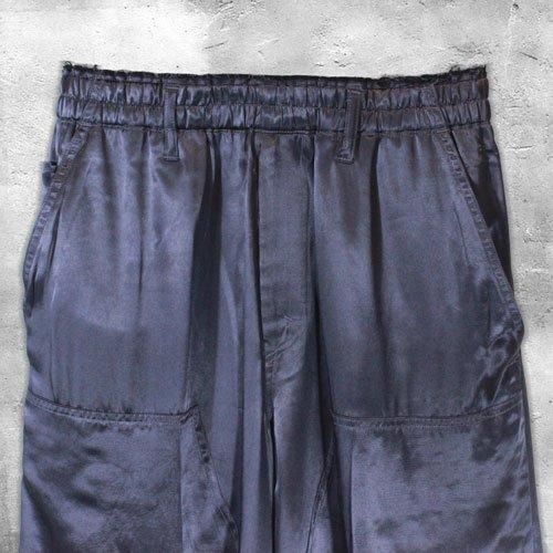 BED j.w. FORD Rayon-Satin Fabric Painter Pants (Purple
