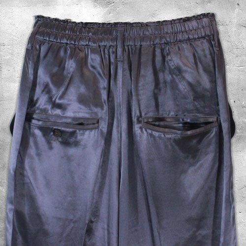 BED j.w. FORD Rayon-Satin Fabric Painter Pants (Purple
