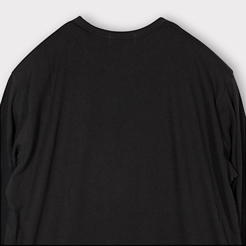 Yohji Yamamoto POUR HOMME】COTTON SINGLE JERSEY ROUND NECK