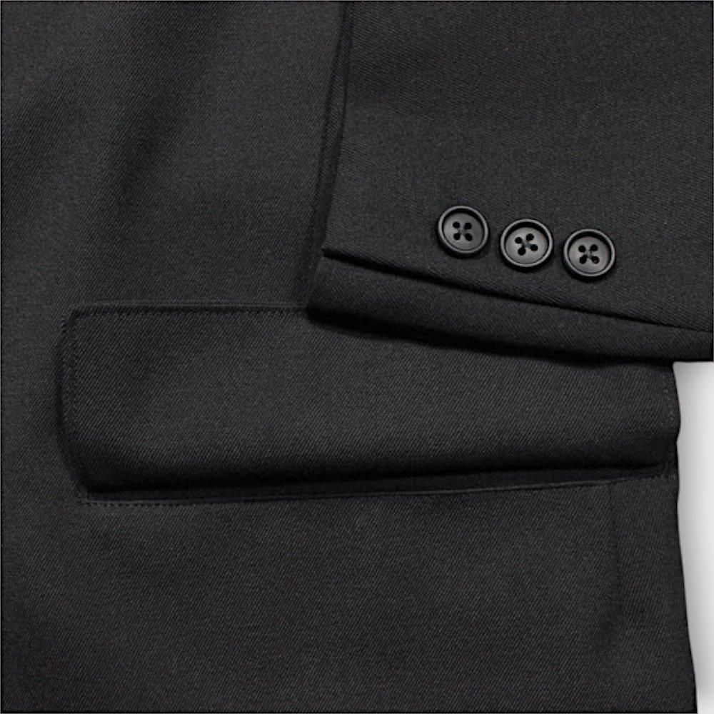 Yohji Yamamoto POUR HOMME】WOOL GABARDINE 5BUTTON JACKET