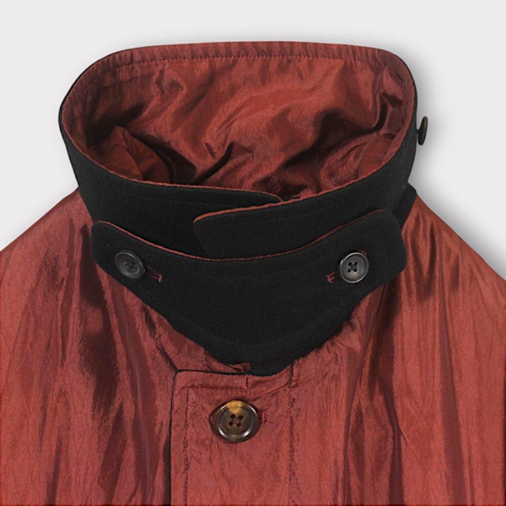 yohji yamamoto pour homme 24AW女性柄レザーコート - メルカリ