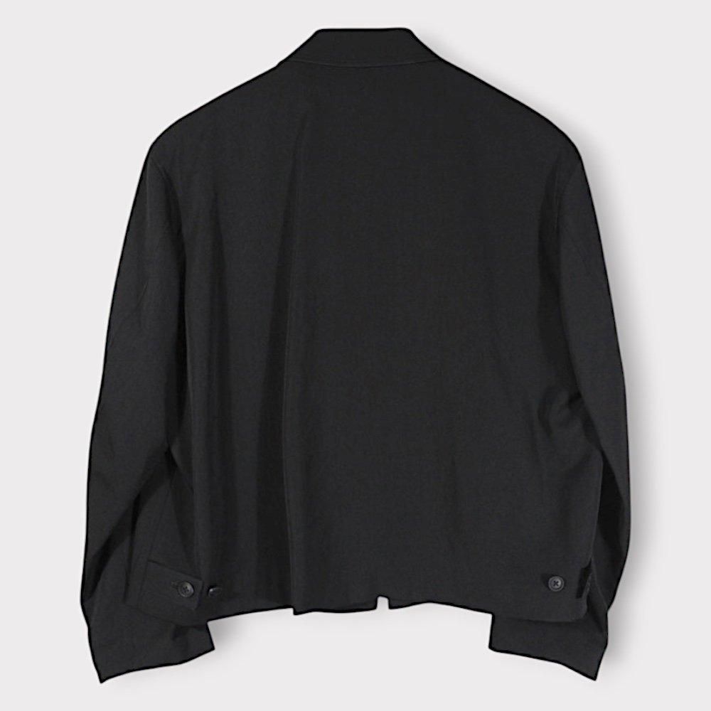 Y's for men ワイズフォーメン ジップブルゾン KATSURAGI ZIP BLOUSON(S Black): Y's for men｜THE SHOP YOHJI