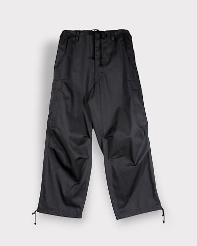 Y's for menT/C TWILL CARGO PANTS(Black)
