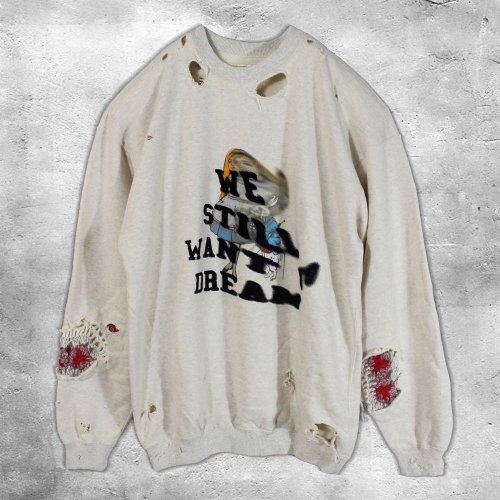 SEVESKIGVintage Sweat Shirt Ver, Key(Oatmeal)