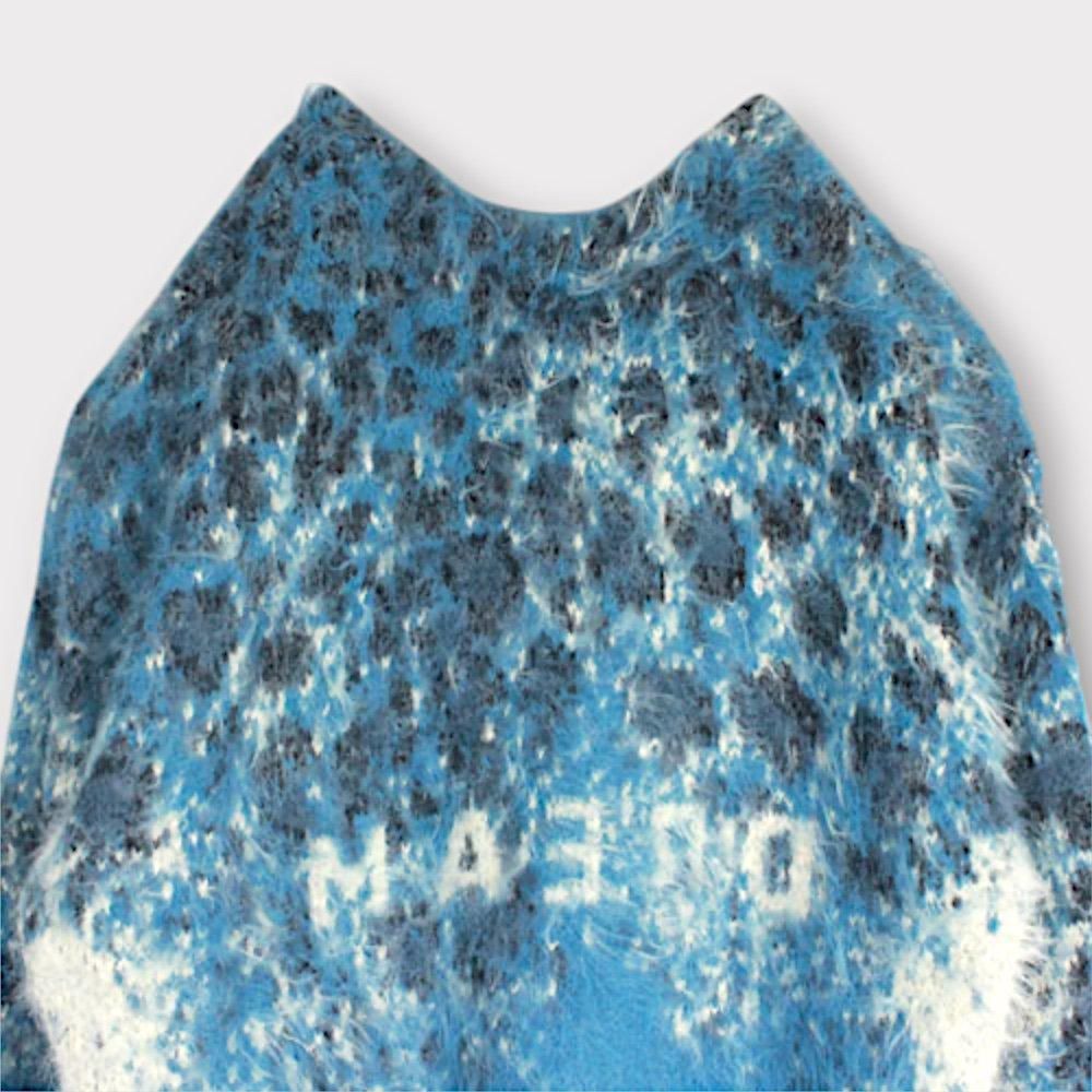 SEVESKIG Fading Leopard Knit Cardigan(Blue)|セヴシグ フェー SEVESKIG Fading Leopard Knit Cardigan(Blue)|セヴシグ フェー