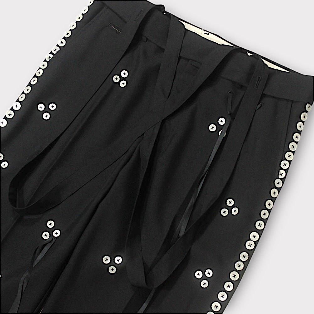 Midorikawa BUTTON SUSPENDER SLACKS｜ミドリカワ ボタン