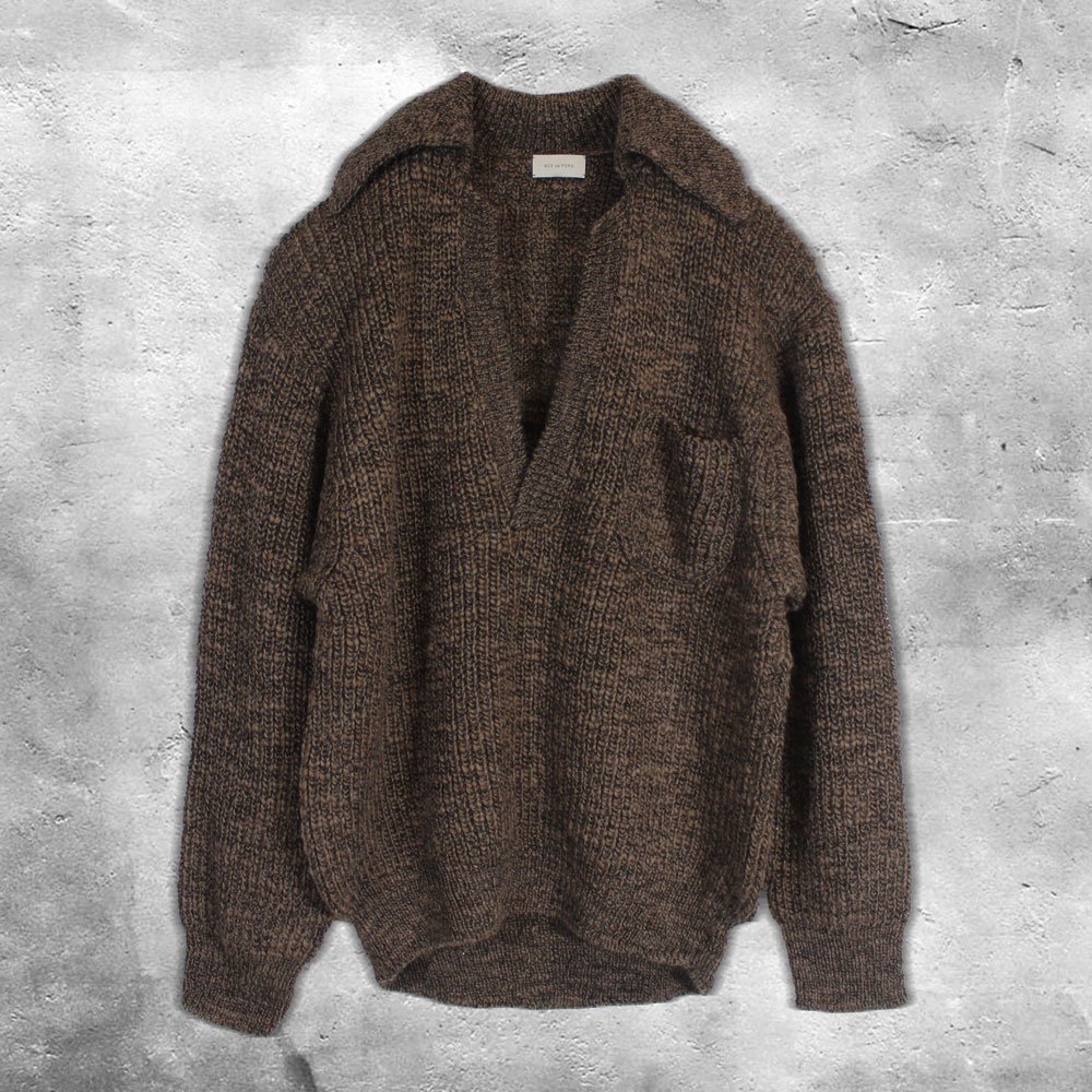 BED j.w. FORD Skipper Knit (Brown) | bed j.w. ford knit｜ベッドフォード ニット｜ bed  j.w. ford 通販｜- 仙台セレクトショップ RARE OF THE LOOP