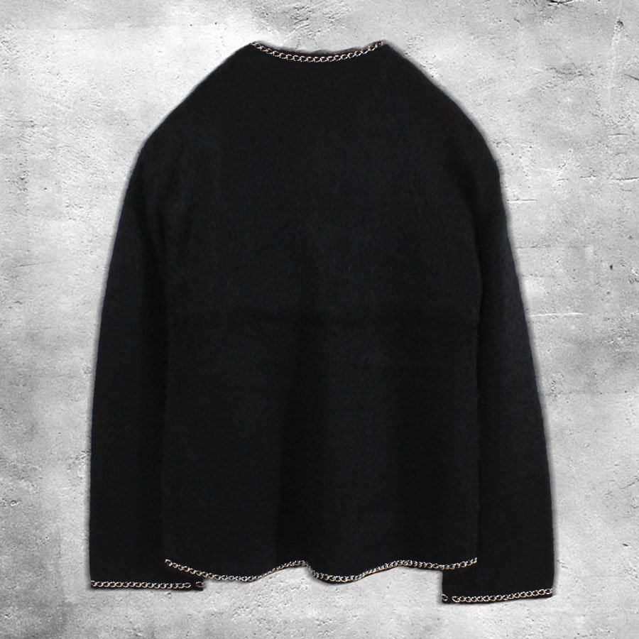 BED j.w. FORD Chain Mohair Cardigan (Black) | bed j.w. ford knit｜ベッドフォード ニット｜  bed j.w. ford 通販｜- 仙台セレクトショップ RARE OF THE LOOP