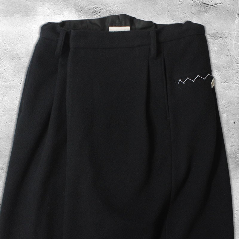 BED j.w. FORD Overlap Pants ver.2 (Black) | bed j.w. ford pants｜ベッドフォード パンツ｜  bed j.w. ford 通販｜- 仙台セレクトショップ RARE OF THE LOOP