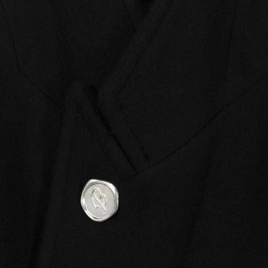 BED j.w. FORD Oversized Pocket Wool Jacket (Black) | bed j.w. ford