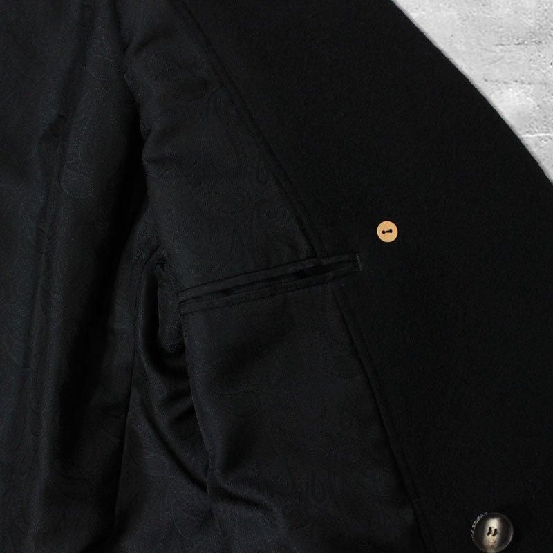 BED j.w. FORD Oversized Pocket Wool Jacket (Black) | bed j.w. ford