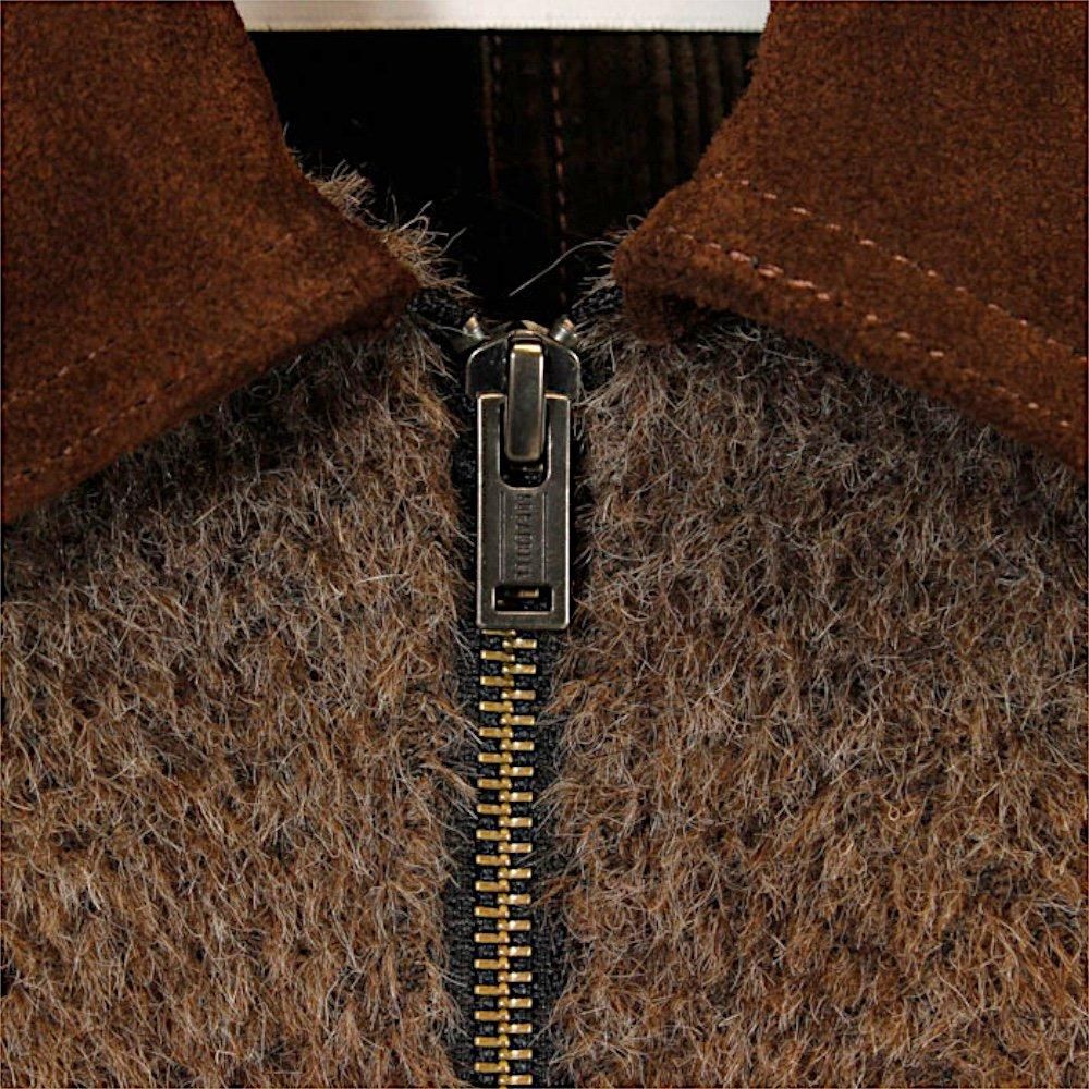 SUGARHILL(シュガーヒル)のSHAGGY BLOUSON DARK BROWNの通販