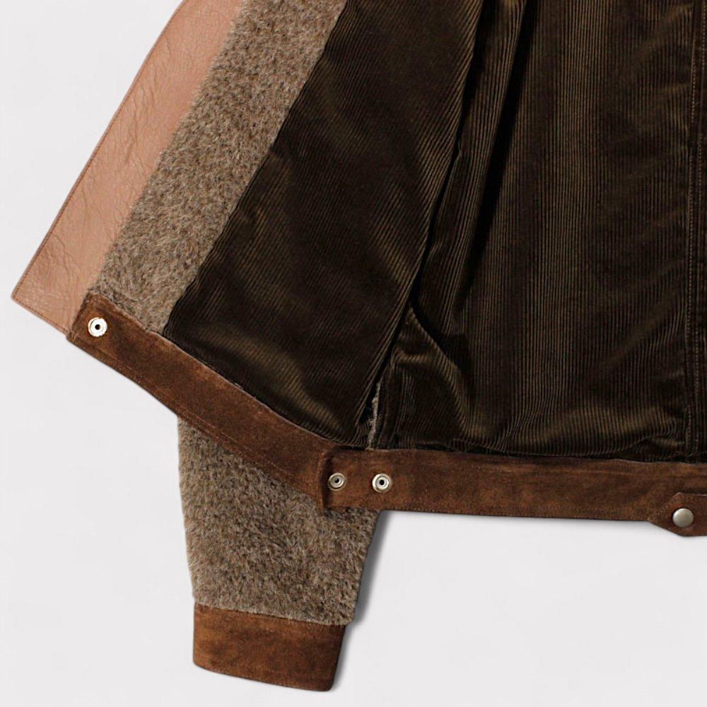 シュガーヒル　シャギーブルゾン(タグつき) SUGARHILL SHAGGY BLOUSON(DARK BROWN)｜シュガーヒル シャギー