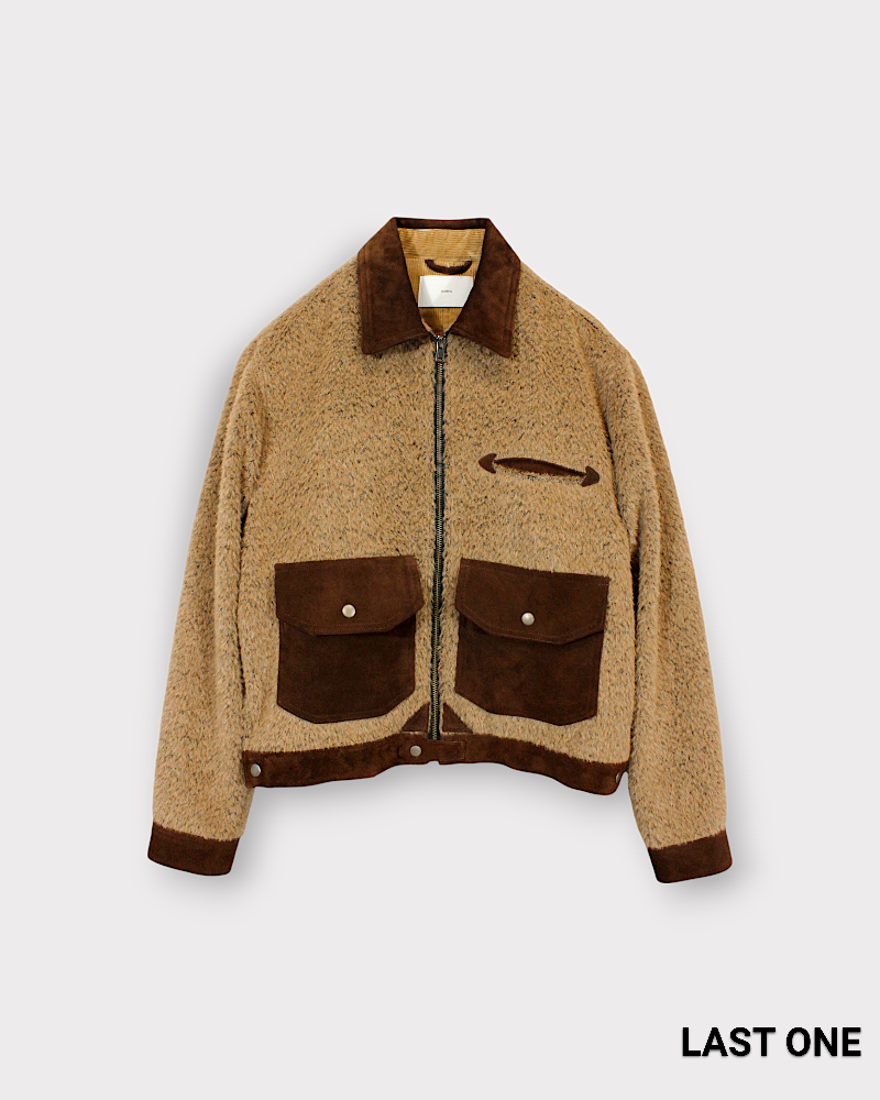 SUGARHILL SHAGGY BLOUSON(CAMEL)|シュガーヒル シャギー SUGARHILL SHAGGY BLOUSON(CAMEL)|シュガーヒル シャギー