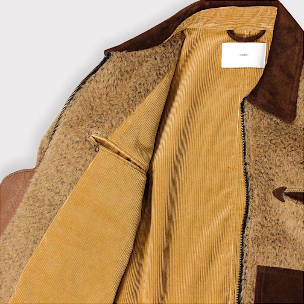 SUGARHILL（シュガーヒル）のSHAGGY BLOUSON BLACKの通販サイト