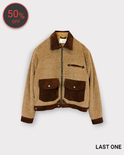 <img class='new_mark_img1' src='https://img.shop-pro.jp/img/new/icons20.gif' style='border:none;display:inline;margin:0px;padding:0px;width:auto;' />SUGARHILLSHAGGY BLOUSON(CAMEL) 97,900-