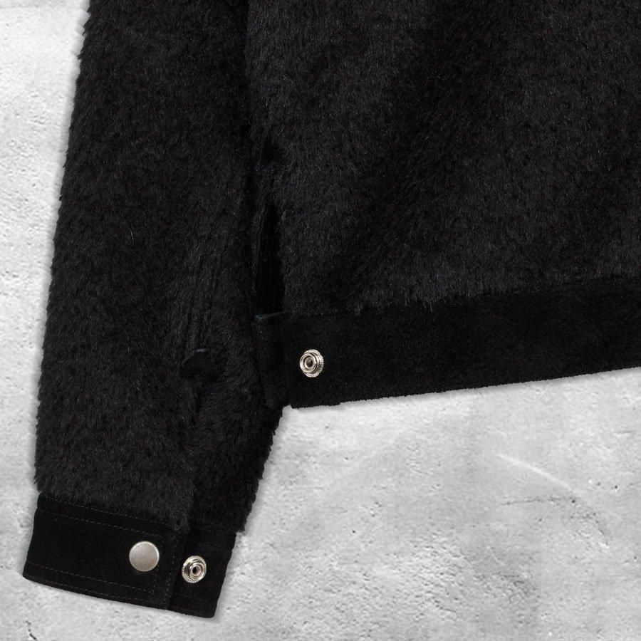 SUGARHILL SHAGGY BLOUSON(BLACK)｜シュガーヒル シャギー