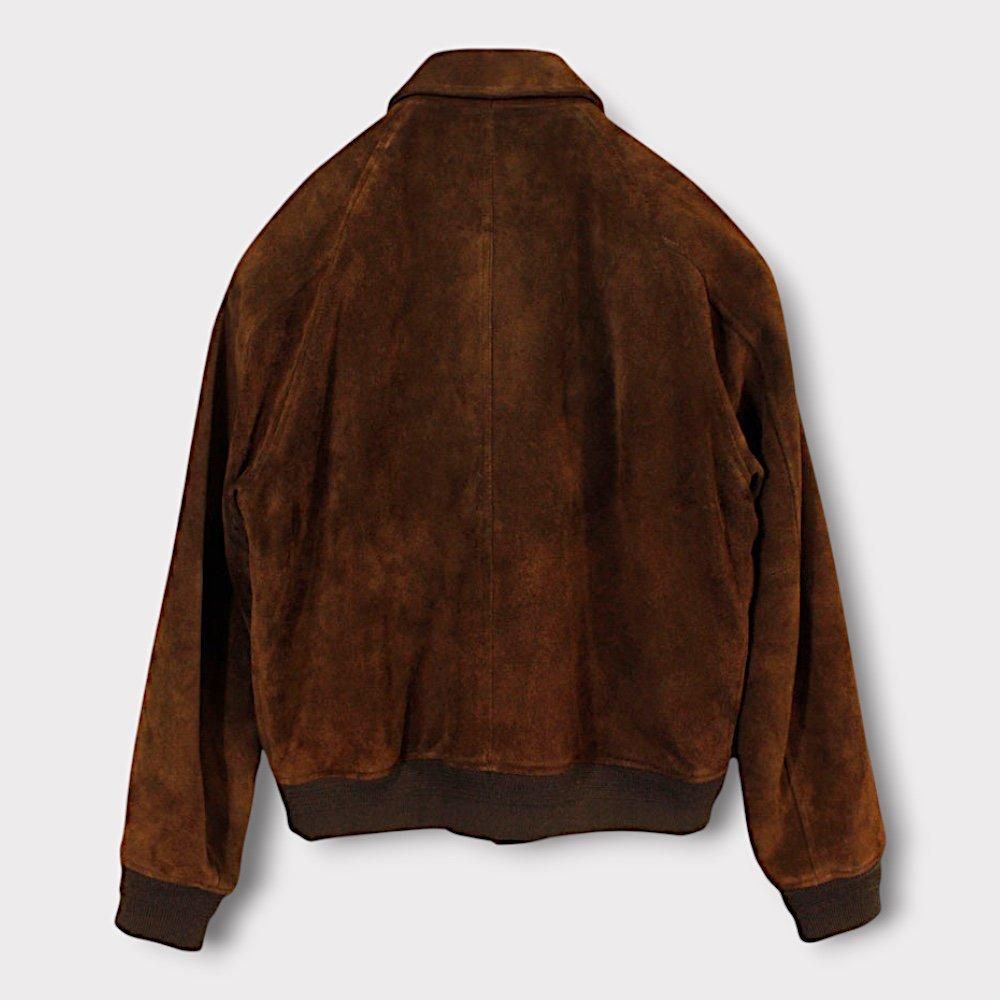 SUGARHILL SUEDE PIPING LEATHER BLOUSON(BROWN)|シュガーヒル SUGARHILL SUEDE PIPING LEATHER BLOUSON(BROWN)|シュガーヒル