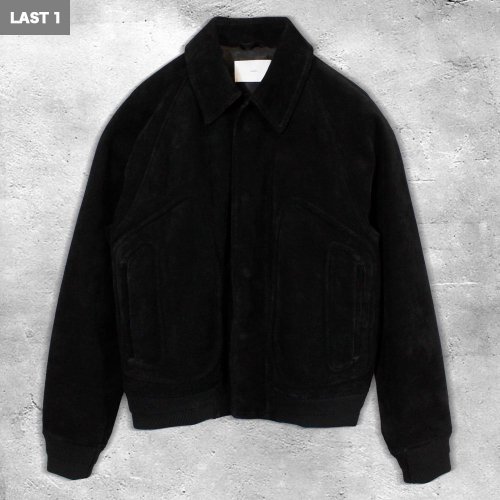 <img class='new_mark_img1' src='https://img.shop-pro.jp/img/new/icons64.gif' style='border:none;display:inline;margin:0px;padding:0px;width:auto;' />SUGARHILLSUEDE PIPING LEATHER BLOUSON(BLACK)