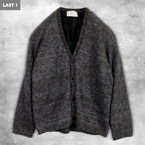 <img class='new_mark_img1' src='https://img.shop-pro.jp/img/new/icons8.gif' style='border:none;display:inline;margin:0px;padding:0px;width:auto;' />SUGARHILLMOHAIR CARDIGAN(BROWN  ICE BLUE)