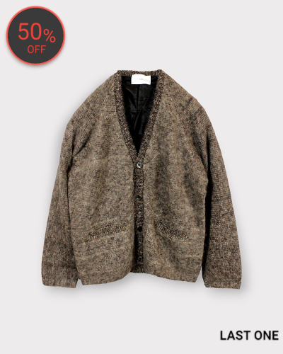 <img class='new_mark_img1' src='https://img.shop-pro.jp/img/new/icons20.gif' style='border:none;display:inline;margin:0px;padding:0px;width:auto;' />SUGARHILLMOHAIR CARDIGAN(BROWN  CAMEL) 69,300-