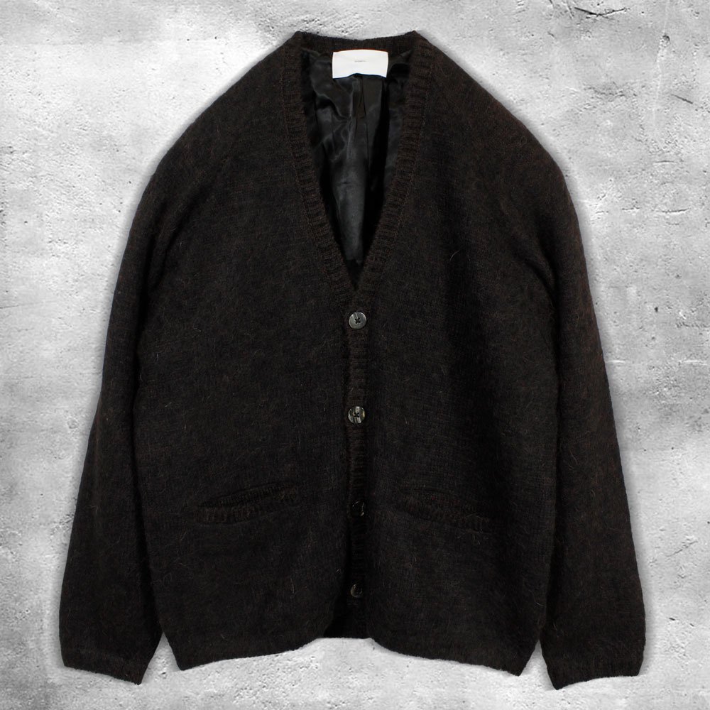 SUGARHILL MOHAIR CARDIGAN(BLACK × BROWN)｜シュガーヒル モヘア カーディガン｜シュガーヒル  アウター｜-仙台セレクトショップ RARE OF THE LOOP